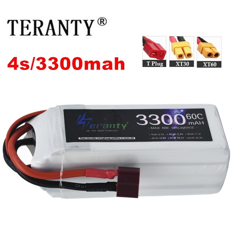 Lipo Battery 4S - Batteria ricaricabile LiPo 4S 3300mAh 60C