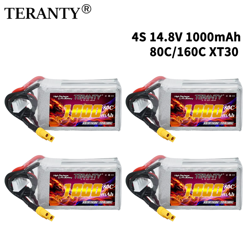 Lipo Battery 4S - Batteria Lipo TERANTY 4S 1000mAh 14.8V