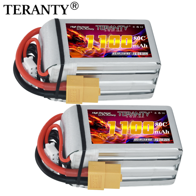 Lipo Battery 4S - Batteria Lipo TERANTY 4S 1100mAh 80C/160C