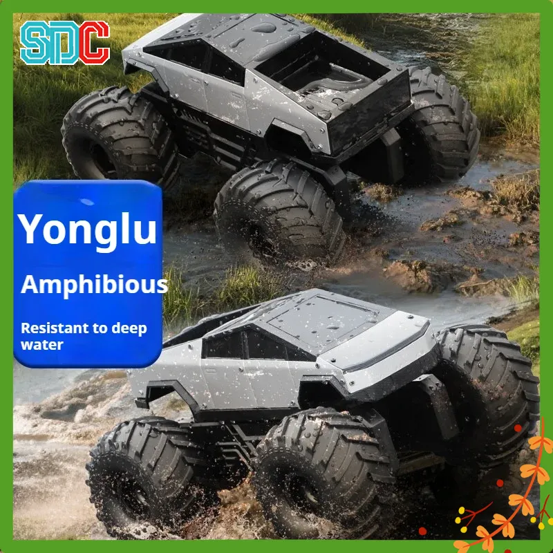 Rc Hobby Grade Cars - Auto RC Anfibia Tesla 4DRC 4WD
