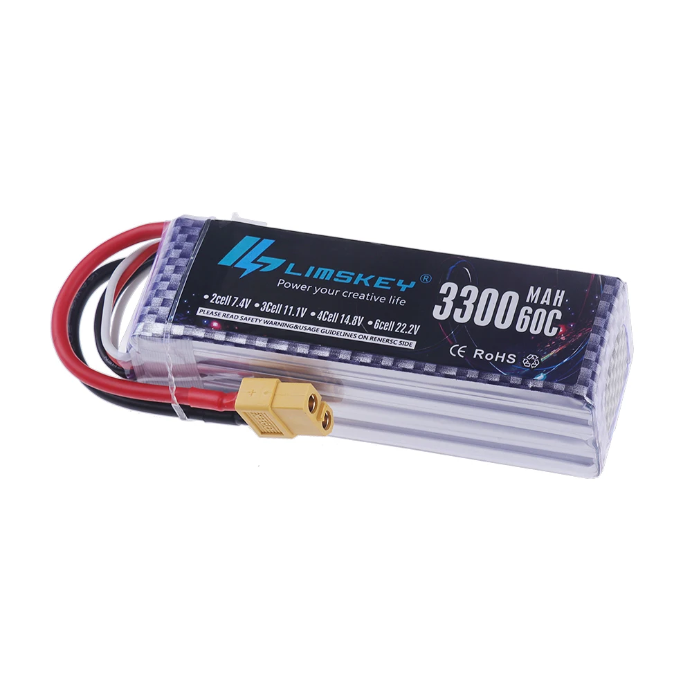Batteria LiPo 4S 14.8V 3300mAh - Lipo Battery 4S recensione e prezzo