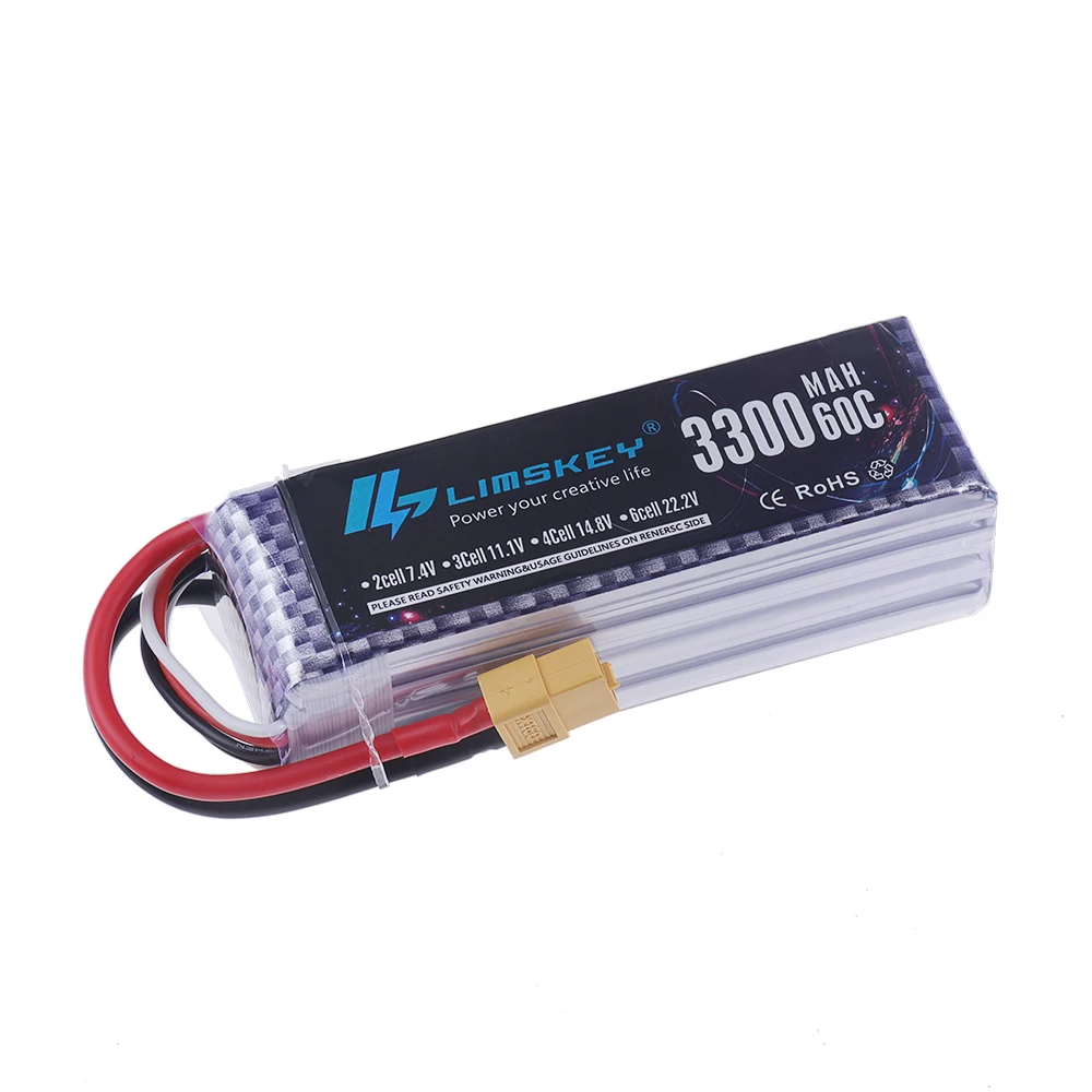 Batteria LiPo 4S 14.8V 3300mAh - Lipo Battery 4S recensione e prezzo