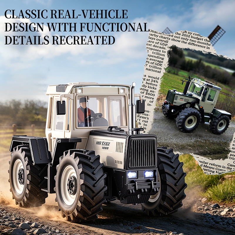 Trattore RC in Lega 1/24 Mb-Tr - Rc Hobby Grade Cars recensione e prezzo