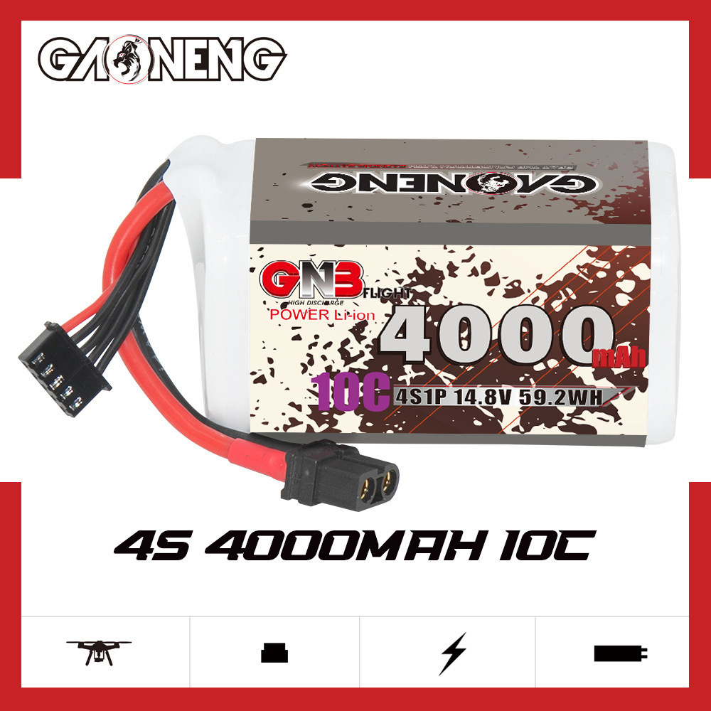 GNB 4000mAh 4S 14.8V 10C 20C C - Lipo Battery 4S recensione e prezzo