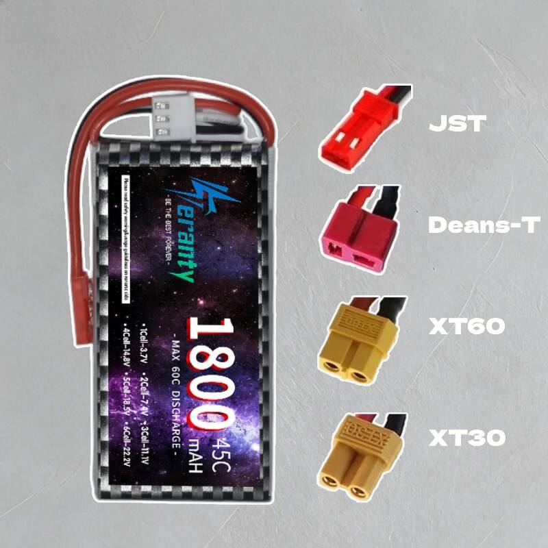 Batteria Lipo TERANTY 2S 3S 4S - Lipo Battery 4S recensione e prezzo