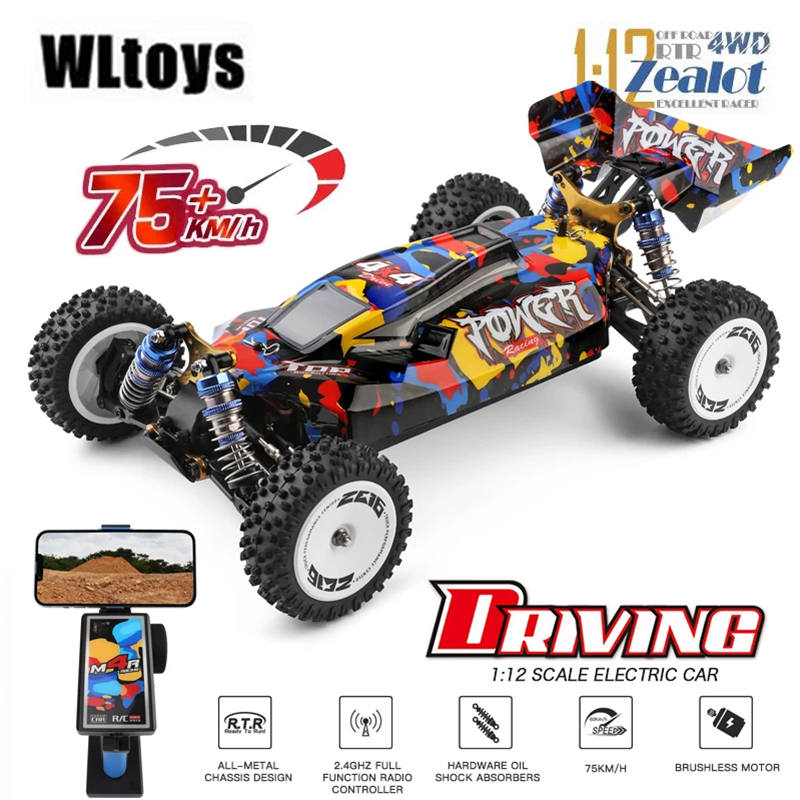 WLtoys 124017 124007   75KM/H  - Rc Hobby Grade Cars recensione e prezzo