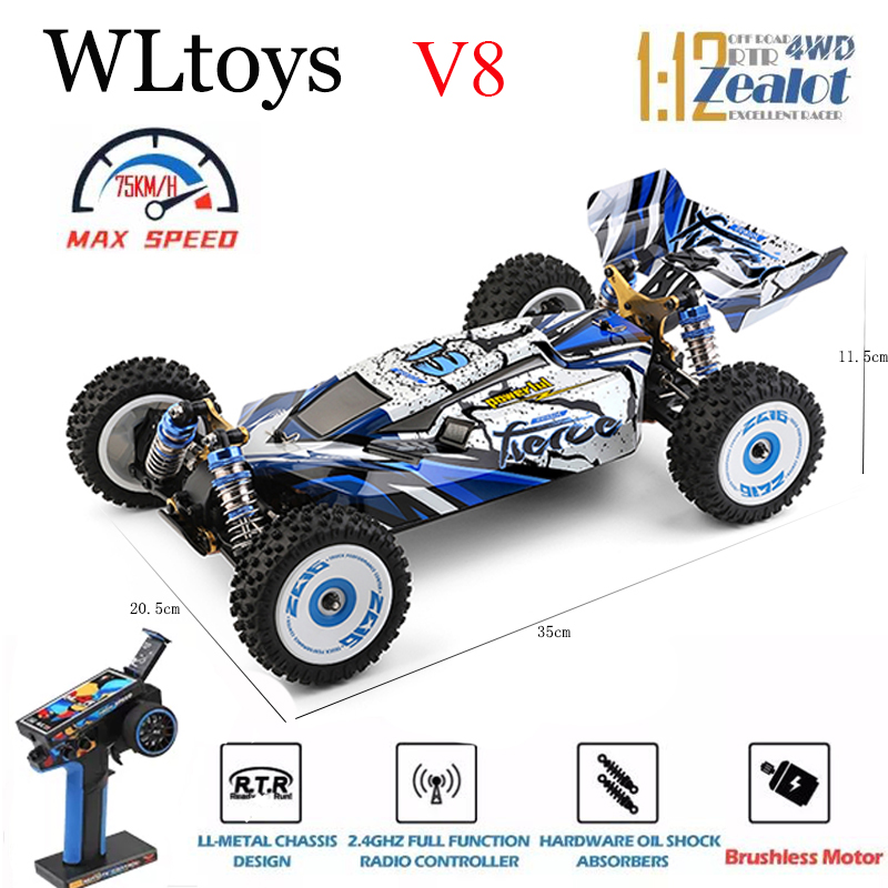 WLtoys 124017 124007   75KM/H  - Rc Hobby Grade Cars recensione e prezzo