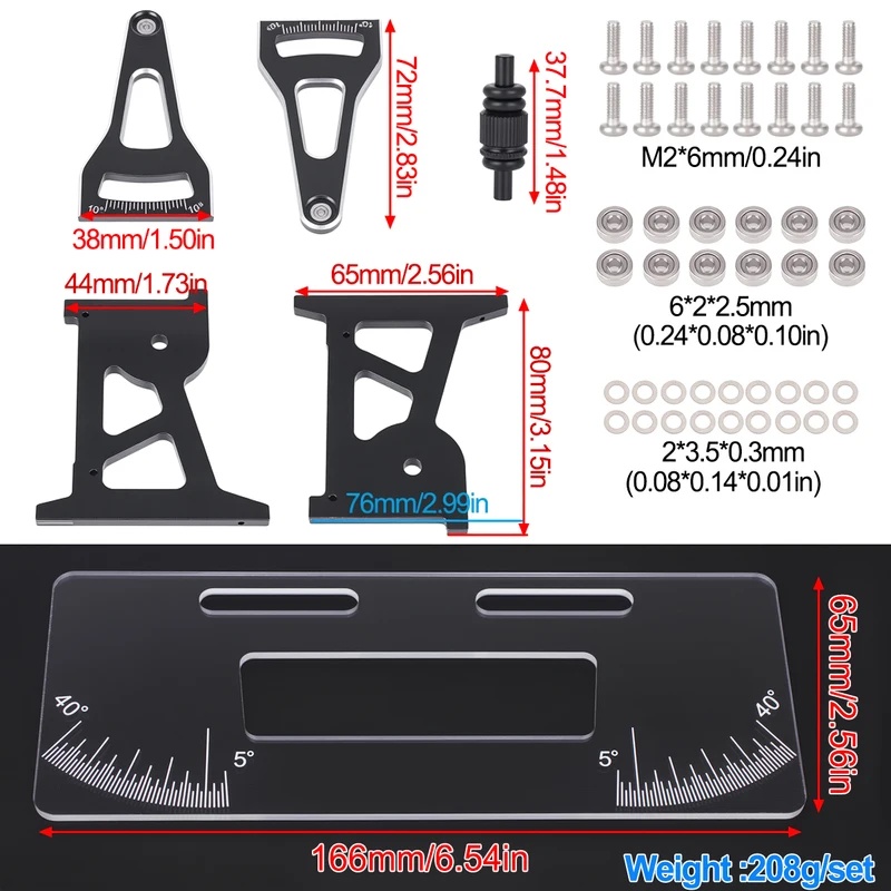 Set di Strumenti di Misurazion - Rc Hobby Tools recensione e prezzo